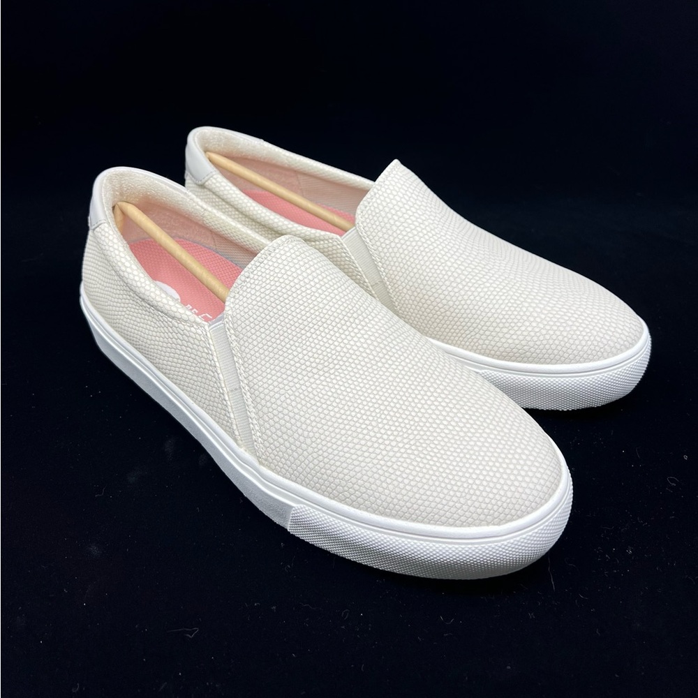 Dr. Scholl's White Slip-On Shoes